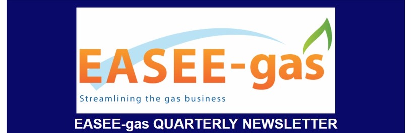 EASEE-gas Quarterly Newsletter - October 2018 edition